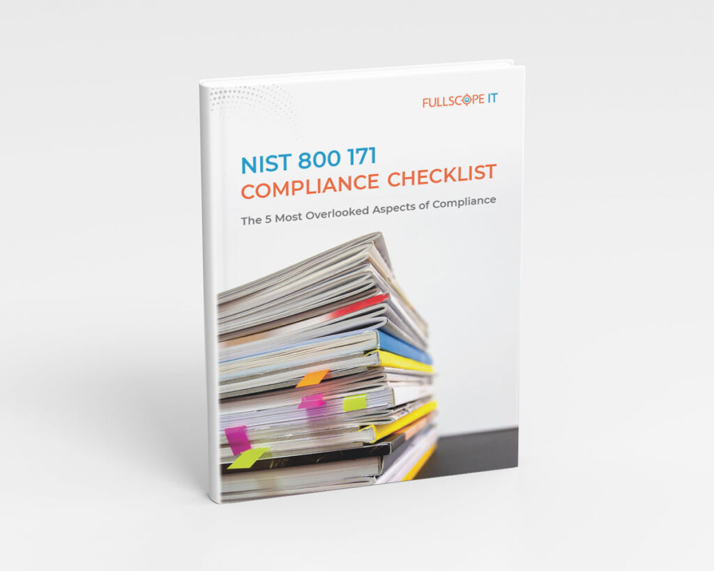 NIST 800 171 Compliance Checklist